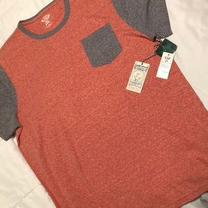 Men’s flag and anthem short sleeve tee